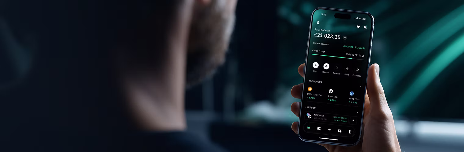 Cardexah app on phone